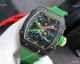 Swiss Replica Richard Mille RM 67-02 Green Fabric Strap Blacksteel Case (6)_th.jpg